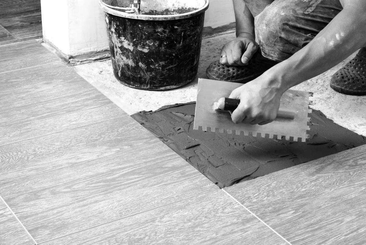 Tile & flooring — construction detail